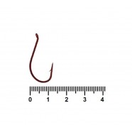 Гачки рибальські, Siweida Chinu SW-8369, 1000шт/уп, колір RED, № 1